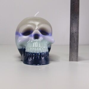 Multicolor Skull Candle